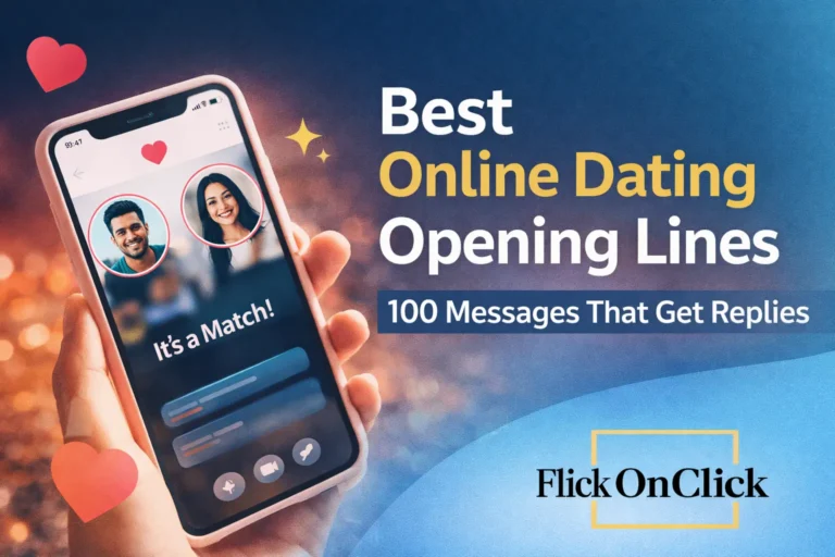 Best Online Dating Opening Lines