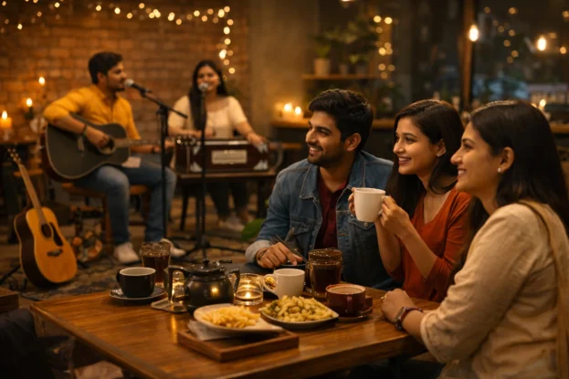 Cozy Bhajan Night with Friends