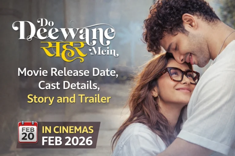 Do Deewane Seher Mein Movie Release Date, Cast Details, Story, and Trailer
