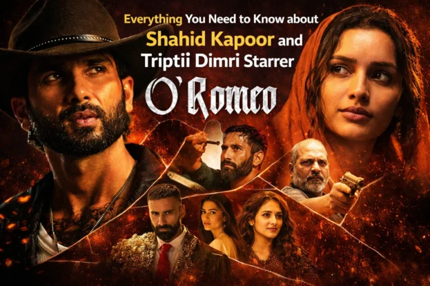 Everything You Need to Know about Shahid Kapoor and Triptii Dimri Starrer O’Romeo