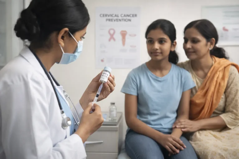 HPV Vaccination Drive in India: What It Means for Cervical Cancer Prevention HPV Vaccination Drive in India: What It Means for Cervical Cancer Prevention