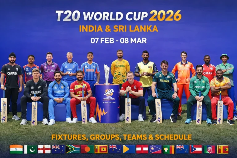T20 World Cup 2026: Complete Schedule and Full Squad List of All Participating Teams