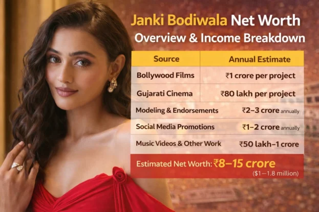 Janki Bodiwala Net Worth Overview and Income Breakdown