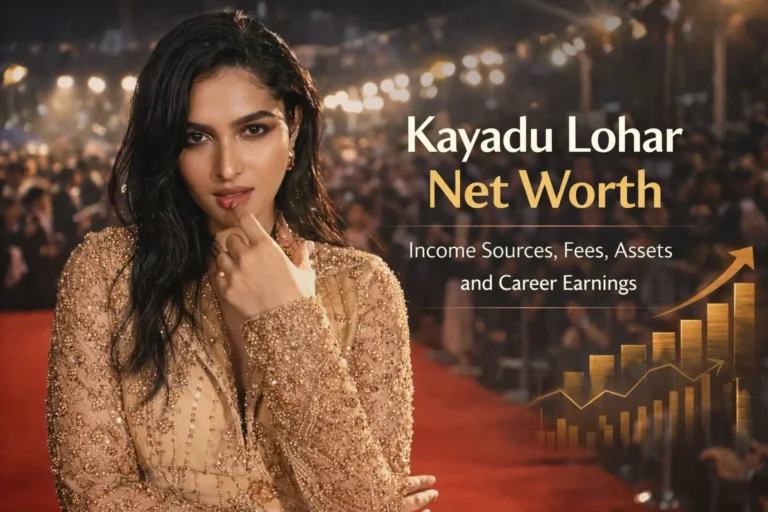 Kayadu Lohar Net Worth 2026: Income Sources, Fees, Assets and Career Earnings