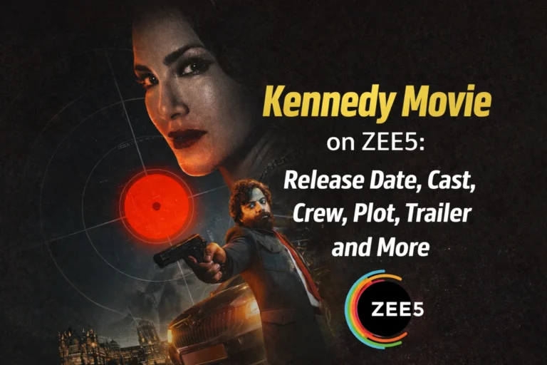 Kennedy Movie on ZEE5: Release Date, Cast, Crew, Plot, Trailer, and More