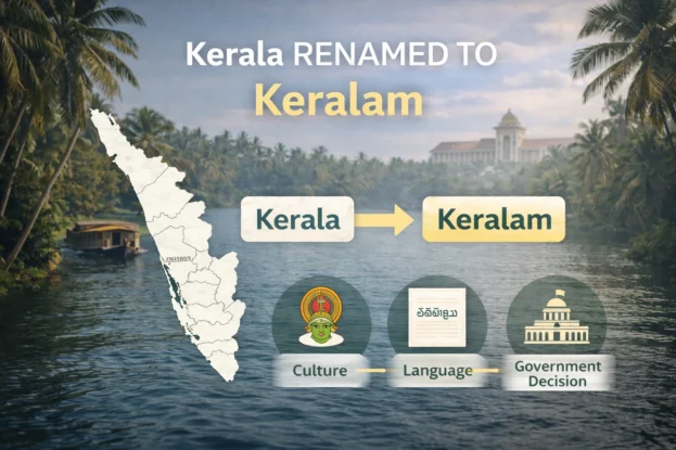 Kerala Renamed to Keralam