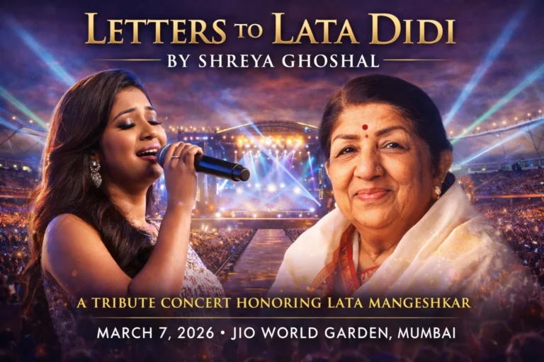 Letters to Lata Didi by Shreya Ghoshal: A Musical Tribute from One Icon to a Legend Letters to Lata Didi by Shreya Ghoshal: A Musical Tribute from One Icon to a Legend