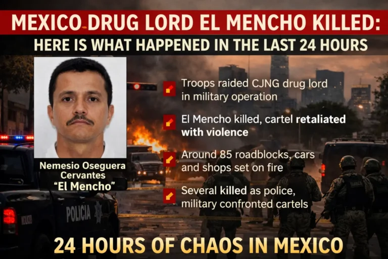 Mexico Drug Lord El Mencho Killed: Here is What Happened in the Last 24 Hours Mexico Drug Lord El Mencho Killed: Here is What Happened in the Last 24 Hours
