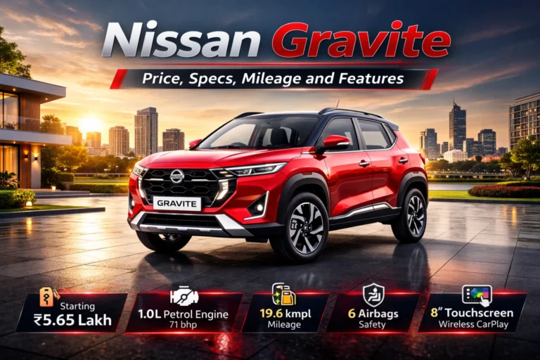 Nissan Gravite 2026 Launched in India: Price, Specs, Variants, Features, and Other Details