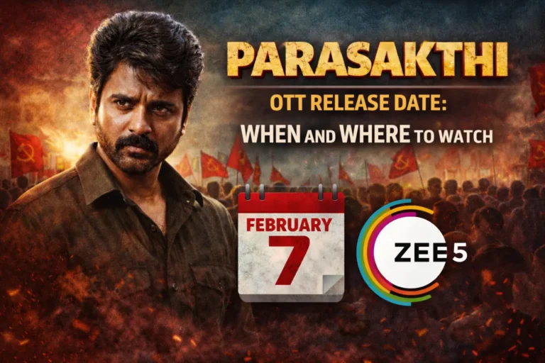 Parasakthi OTT Release Date: When and Where to Watch Sivakarthikeyan’s Film Online