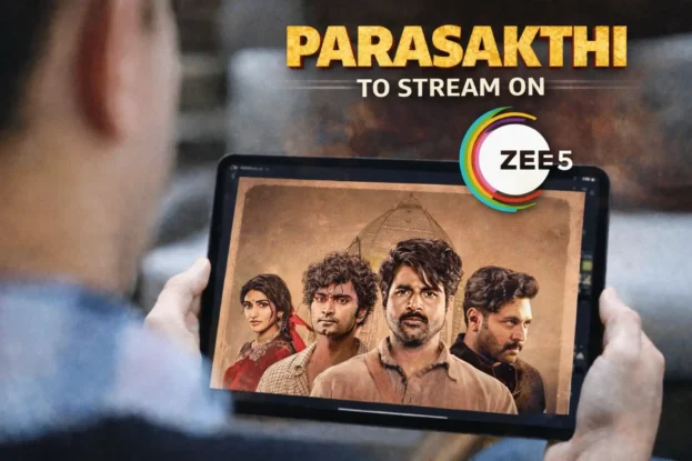 Parasakthi to Stream on ZEE5