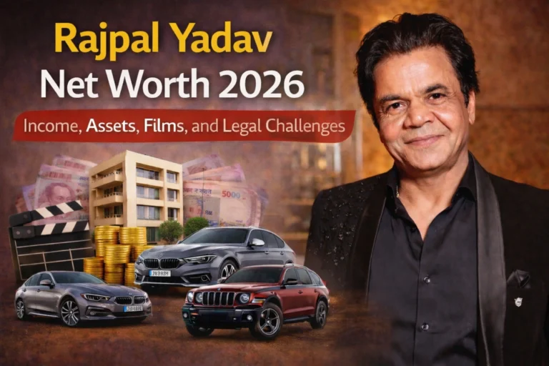 Rajpal Yadav Net Worth 2026: Income Sources, Assets, Career, and Financial Journey