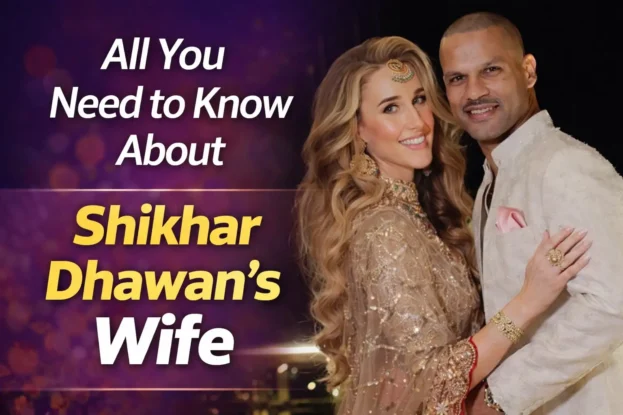 Shikhar Dhawan and Sophie Shine together