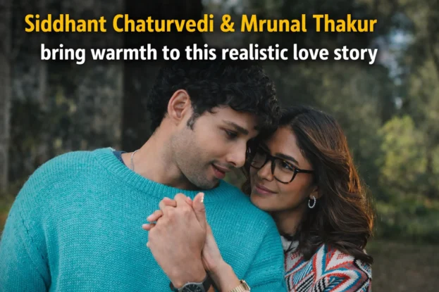 Siddhant Chaturvedi and Mrunal Thakur