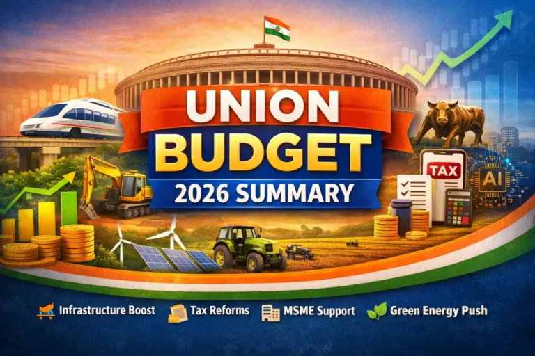 Union Budget 2026 Summary: Everything You Need to Know in 10 Minutes Union Budget 2026 Summary: Everything You Need to Know in 10 Minutes