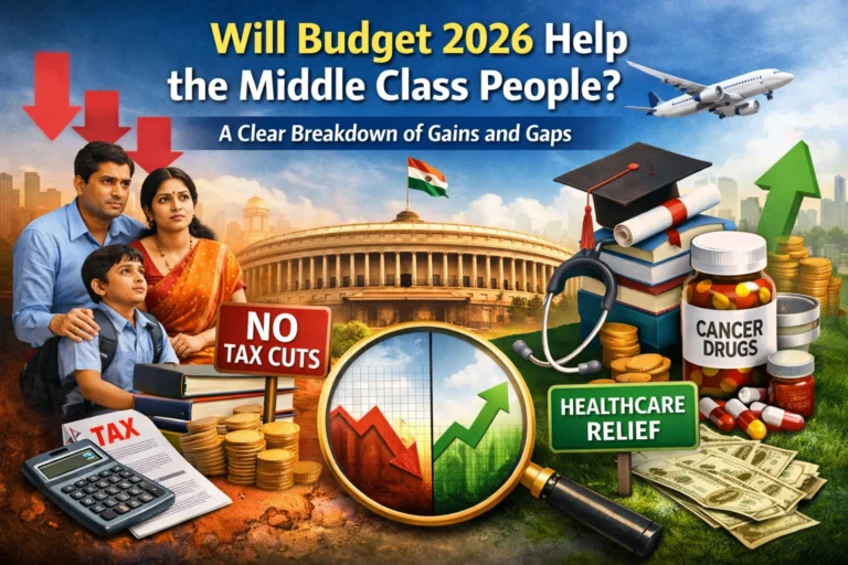 Will Budget 2026 Help the Middle Class People? A Clear Breakdown of Gains and Gaps Will Budget 2026 Support the Middle Class
