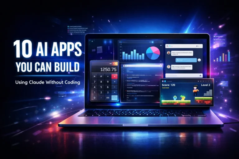 10 Interesting Apps You Can Design from Claude AI (No Coding Needed) 10 Interesting Apps You Can Design from Claude AI (No Coding Needed)