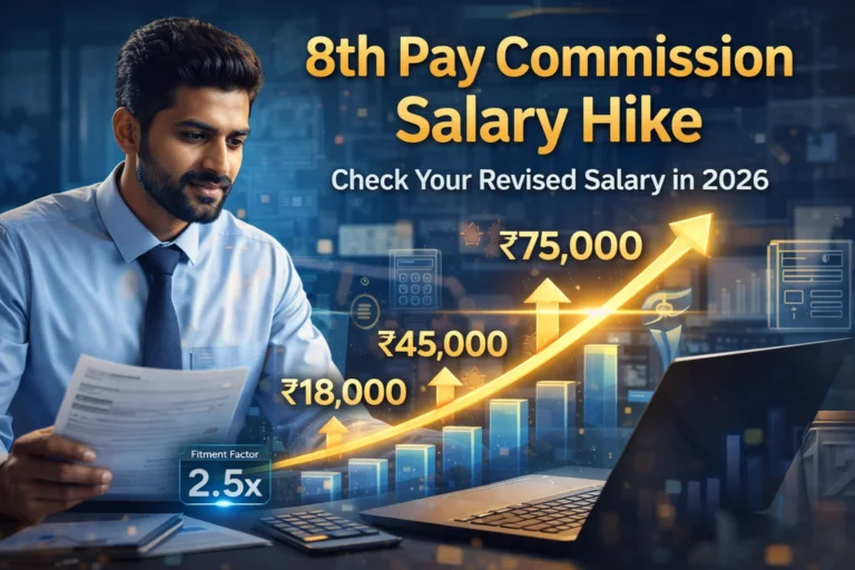 8th Pay Commission Salary Calculator: How Much Salary Hike Can You Expect in 2026?