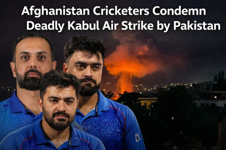 Afghanistan Cricketers Break Silence After Kabul Hospital Attack