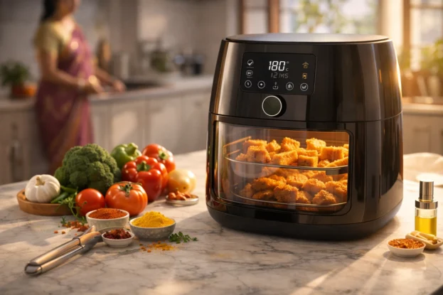 Air Fryer with Fresh Food