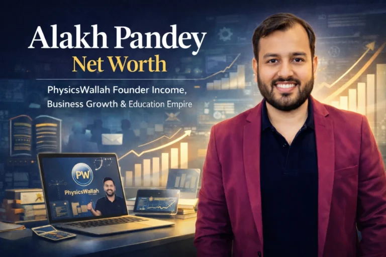 Alakh Pandey Net Worth: PhysicsWallah Founder Income, Business, and Assets