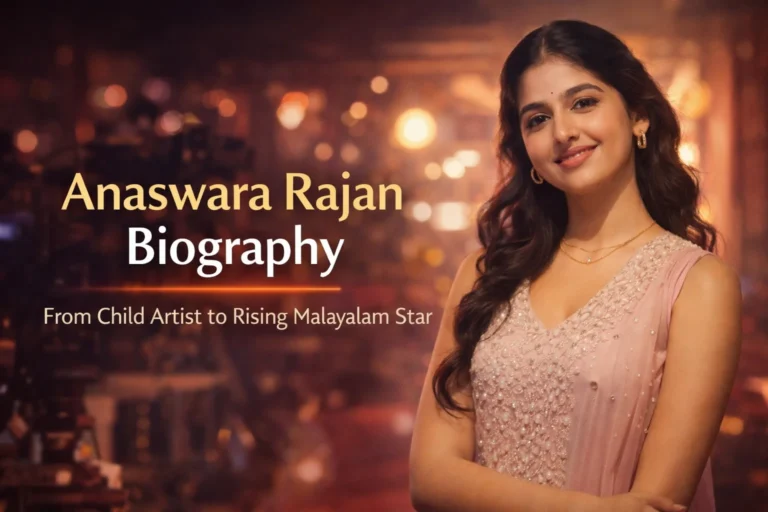 Anaswara Rajan Biography