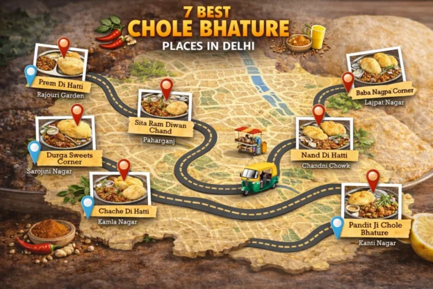 Best Chole Bhature Places in Delhi