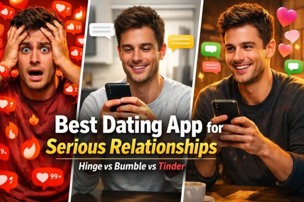 Best Dating App for Serious Relationships - Hinge vs Bumble vs Tinder