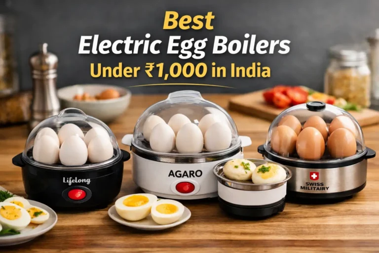 7 Best Electric Egg Boilers Under ₹1,000 in India Best Electric Egg Boilers Under ₹1,000 in India
