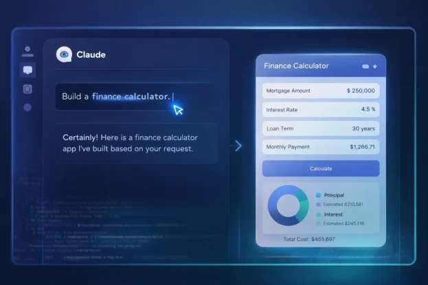 Claude AI Builds a Finance Calculator App