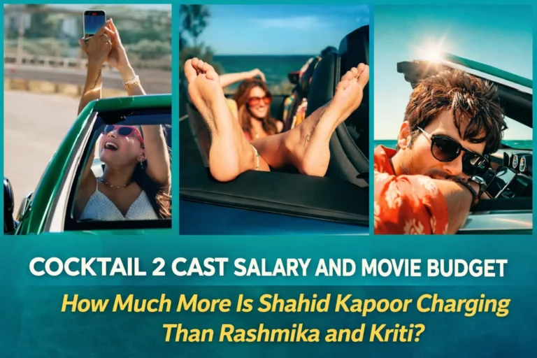 Cocktail 2 Cast Salary and Movie Budget: How Much More Is Shahid Kapoor Charging Than Rashmika Mandanna and Kriti Sanon? Cocktail 2 Cast Salary and Movie Budget: How Much More Is Shahid Kapoor Charging Than Rashmika Mandanna and Kriti Sanon?