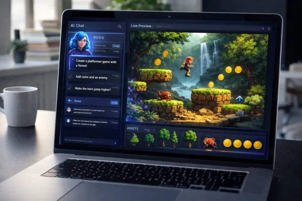 Creating Games with Rosebud AI