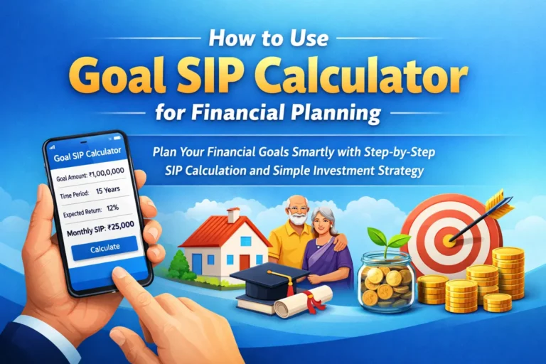 How to Use Goal SIP Calculator for Financial Planning (Complete Guide) How to Use Goal SIP Calculator for Financial Planning