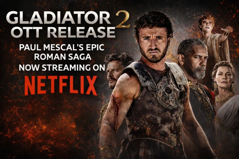 Gladiator 2 OTT Release: Paul Mescal’s Epic Roman Saga Now Streaming on Netflix