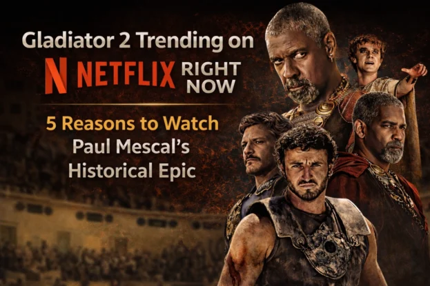 Gladiator 2 Trending on Netflix Right Now