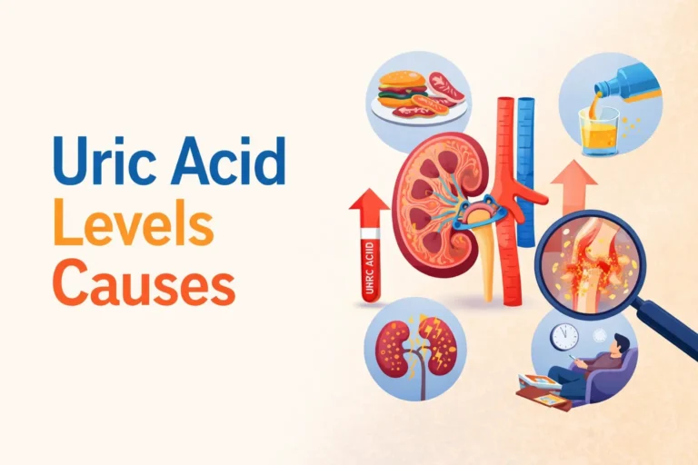 causes of high uric acid levels