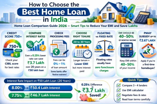 How to Choose the Best Home Loans in India