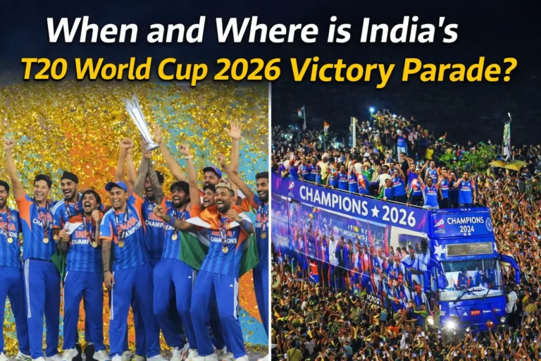 When and Where is India’s T20 World Cup 2026 Victory Parade