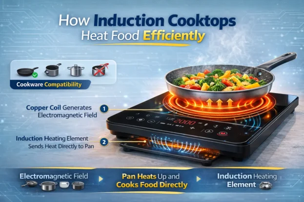 Induction Cooktop Heating Process Explained
