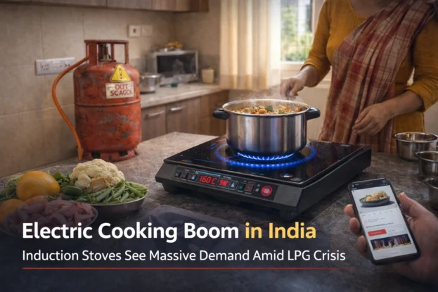 Induction Cooktops See Massive Demand Amid LPG Crisis