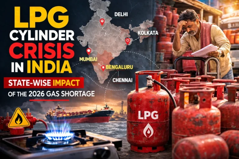 LPG Gas Cylinder Crisis in India: State-Wise Impact and Government Response