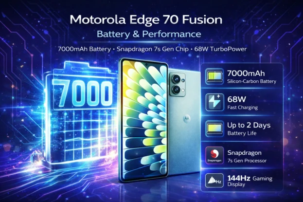 Motorola Edge 70 Fusion Battery Specs