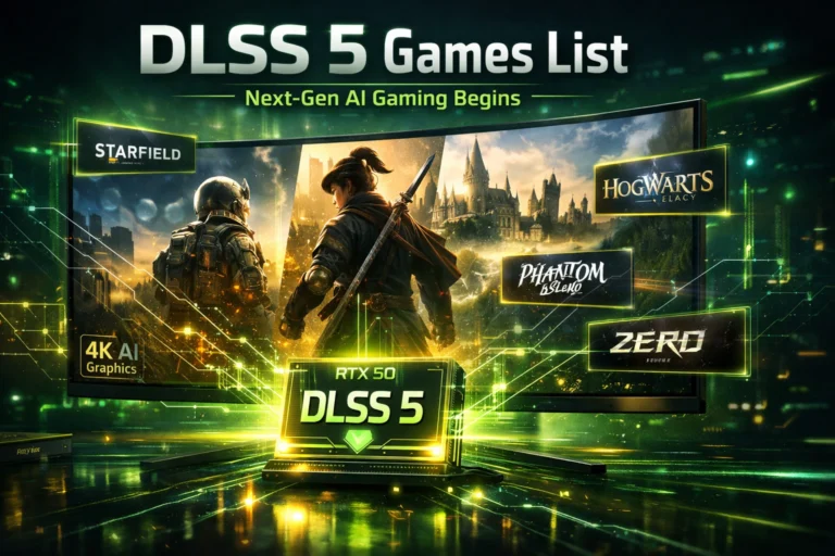 NVIDIA DLSS 5 Games List All Confirmed Titles So Far NVIDIA DLSS 5 Games List All Confirmed Titles So Far
