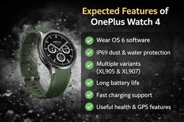 OnePlus Watch 4 expected features