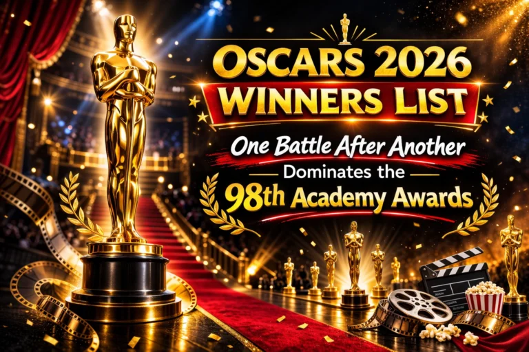 Oscars 2026 Winners List: One Battle After Another Dominates the 98th Academy Awards