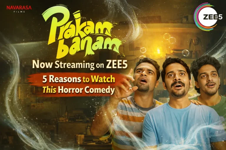 Prakambanam Now Streaming on ZEE5: 5 Reasons to Watch This Horror Comedy Prakambanam Now Streaming on ZEE5: 5 Reasons to Watch This Horror Comedy