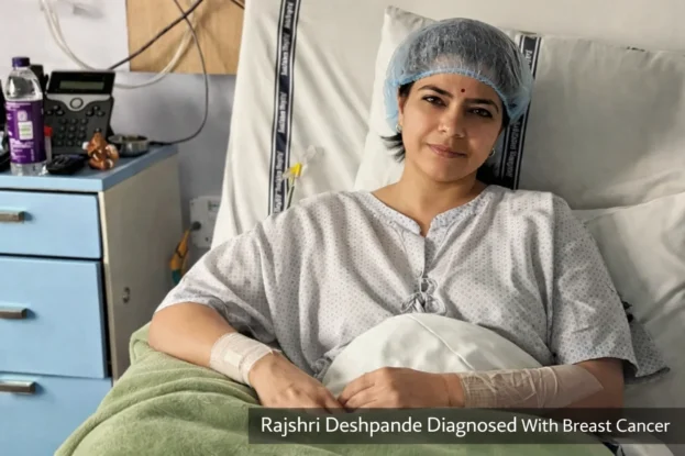 Rajshri Deshpande on Hospital Bed