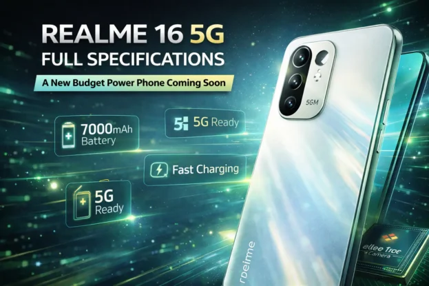 Realme 16 5G Promotional Graphic