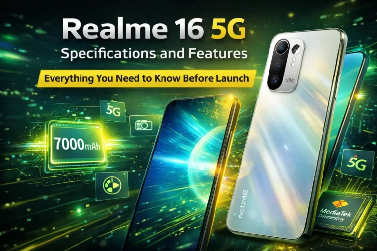 Realme 16 5G Specifications and Features: Everything You Need to Know Before Launch