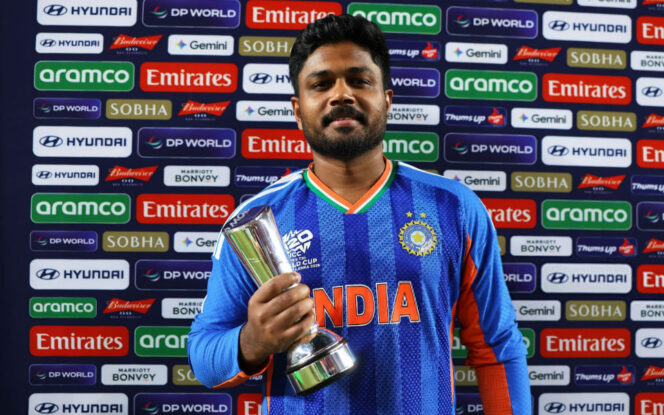 Sanju Samson - Player of the Tournament